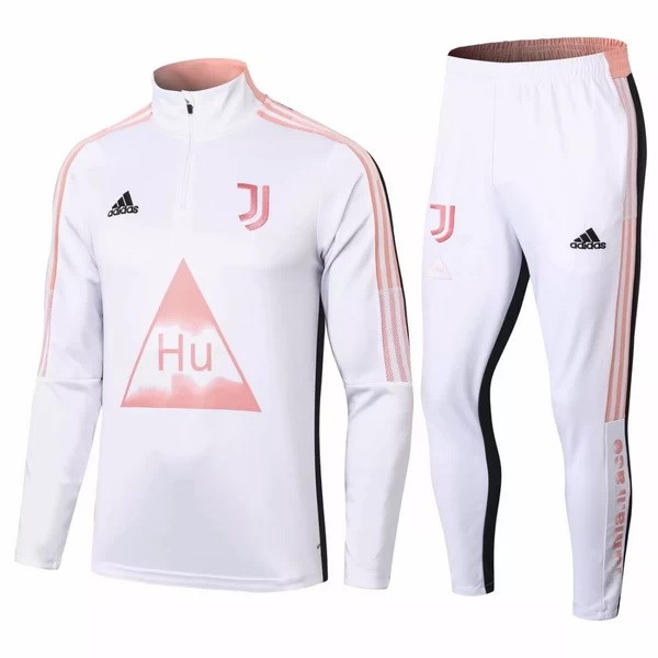 Trainingsanzug Juventus 2020-21 Weiß Pink Fussballtrikots Günstig